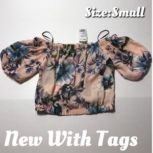 Floral Off Shoulder Top